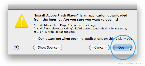 install flash for mac